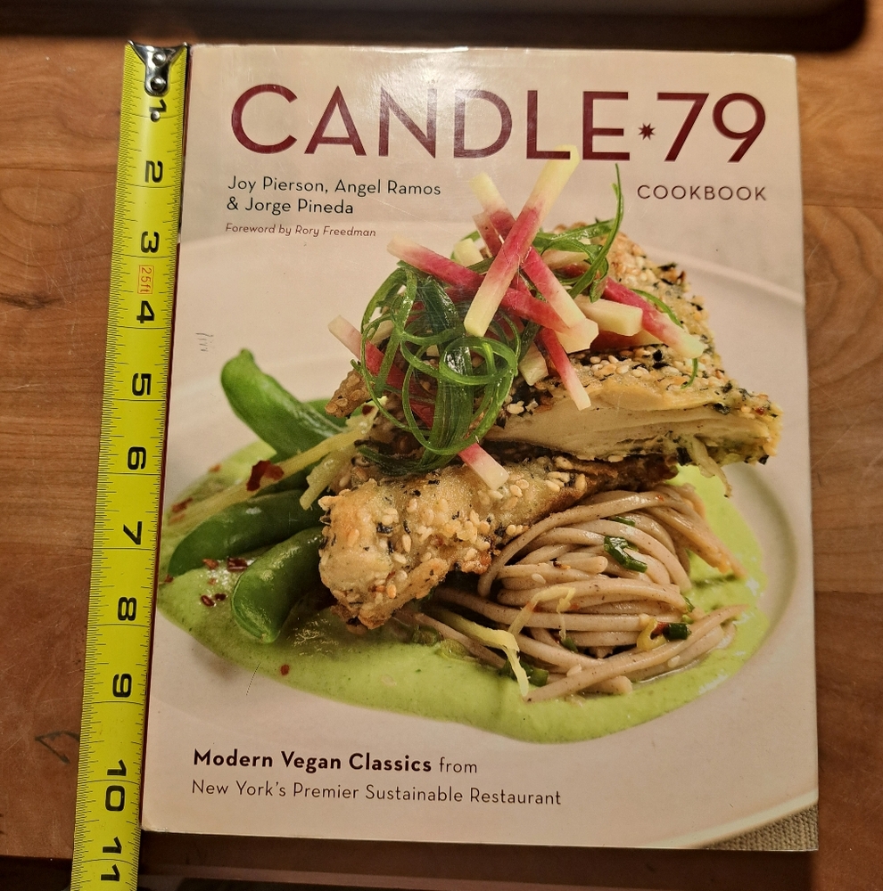 Candle 79 Cookbook: Modern Vegan Classics from NY Premier Restaurant, Hardcover